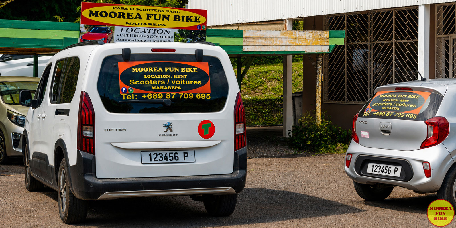 Transferts vers Moorea Fun Bike Transferts vers Moorea Fun Bike